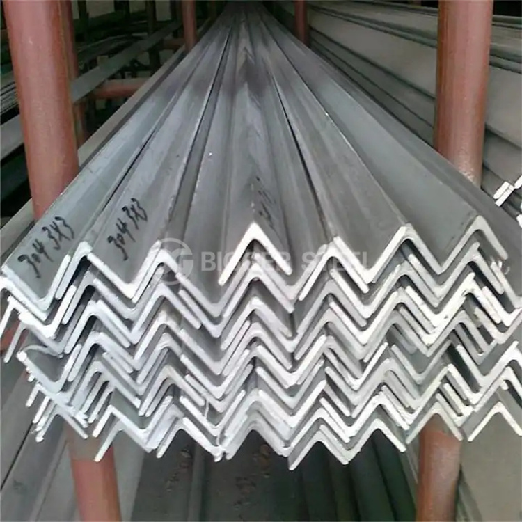 316 304 409  Steel Structural Angle Bar High Quality Stainless Steel Angle