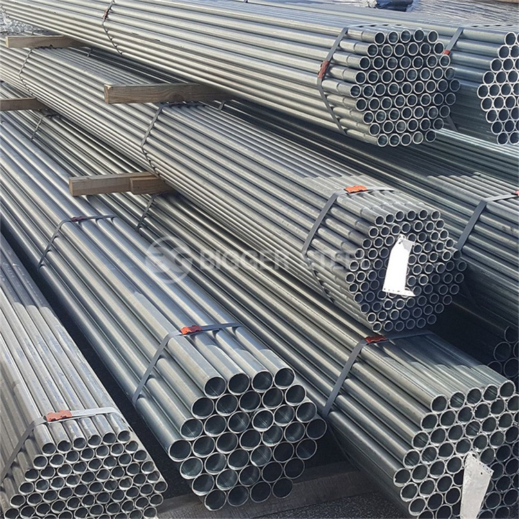 Hot Dip Galvanized Steel Pipe ASTM 3 inch 4 inch Galvanized Round Gi Pipe