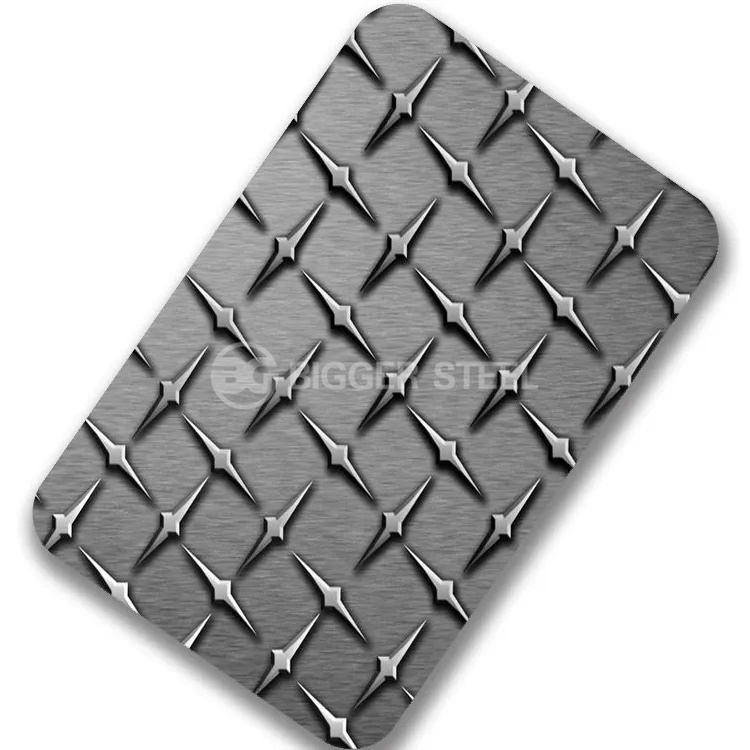 Embossing sheet 316 Online Wholesale hot rolled steel Pattern Corrugated Stainless Steel Plate