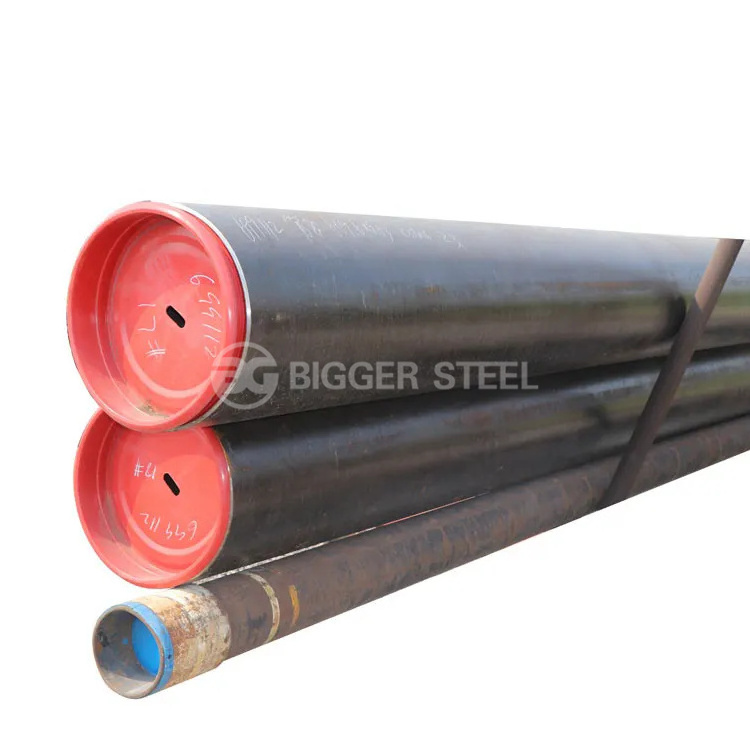 Hot rolled Sch80 line pipe PSL1 PSL2 API 5L GR.B X52 X80 Carbon Steel Seamless Pipe