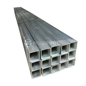 Factory Direct Supply Galvanized Square Tube 4 x 4 inch Seamless Steel Hollow Pipe