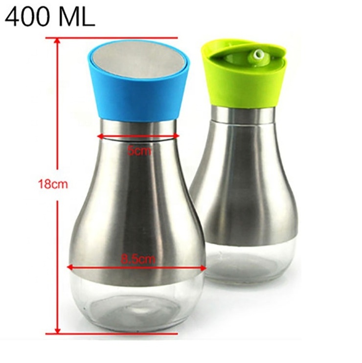 16Oz  leak proof Oil And Vinegar Dispenser Cooking Oil Dispenser 2pcs Oil Dispenser sauce bottle