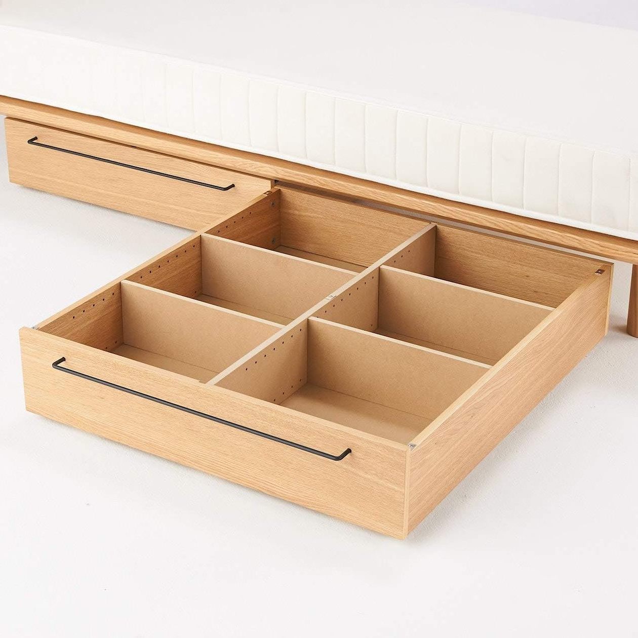 Under Bed Storage With Wheels, Rolling Drawers Shoe Organizer, Under The Bed Storage Cart