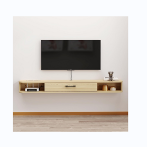 Wall mounted TV cabinet, media console, floating TV stand with door, Storage TV cabinet Wall mounted TV locker,