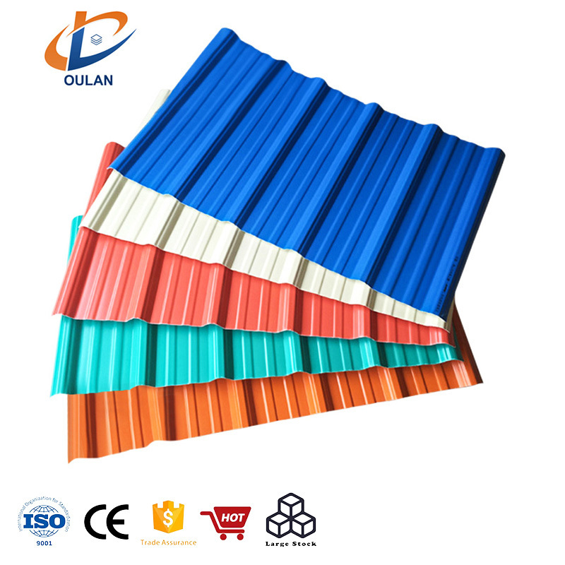 High Quality 0.4mm Z150  pre-painted roof sheeting 820mm IBR roof sheeting in Africa