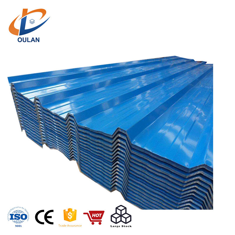 High Quality 0.4mm Z150  pre-painted roof sheeting 820mm IBR roof sheeting in Africa