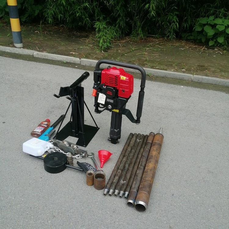 Portable soil drilling rig diamond core drilling rig micropile drilling rig