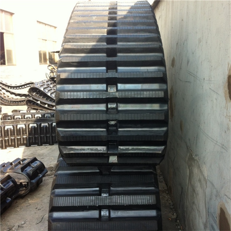 Factory offer Customized of 600X100X80 rubber track for Dumper MST800