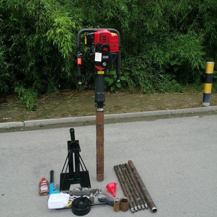 Portable soil drilling rig diamond core drilling rig micropile drilling rig