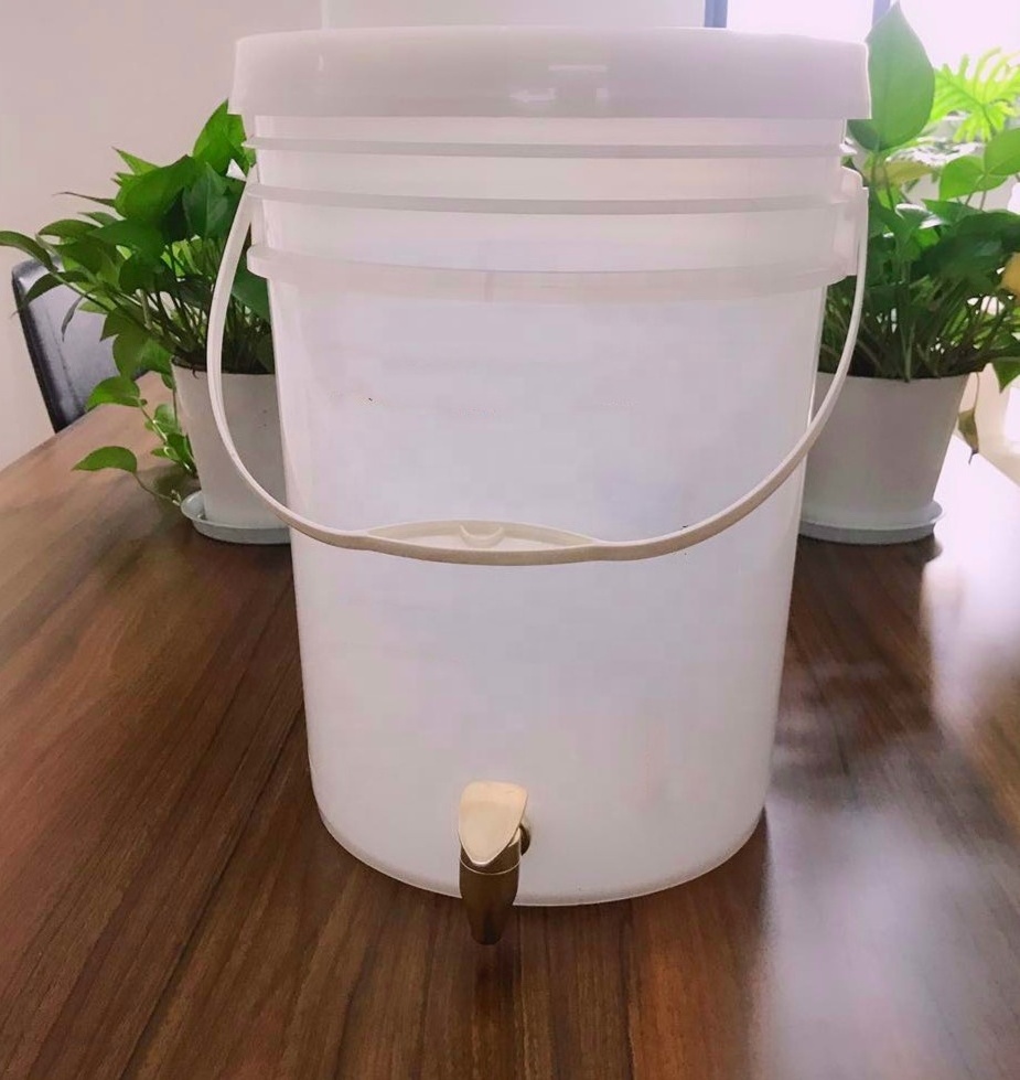 20L Barrel From  PACKX PLASTICS  With Water Taps Custom Wholesale Plastic  Ice Beer Bucket