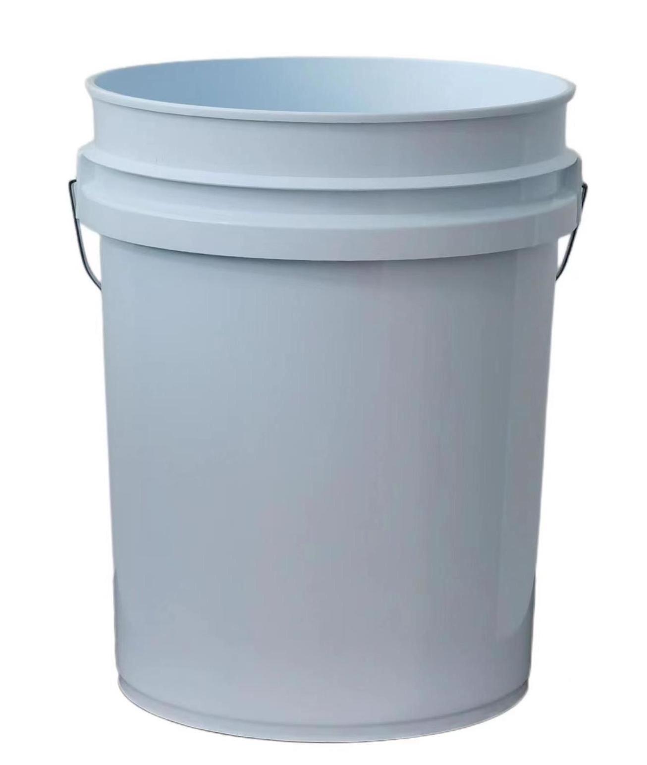 20 Liter 5 Gallon Plastic Bucket With Lid Nozzle For Paint Lubricating Oil Gasoline