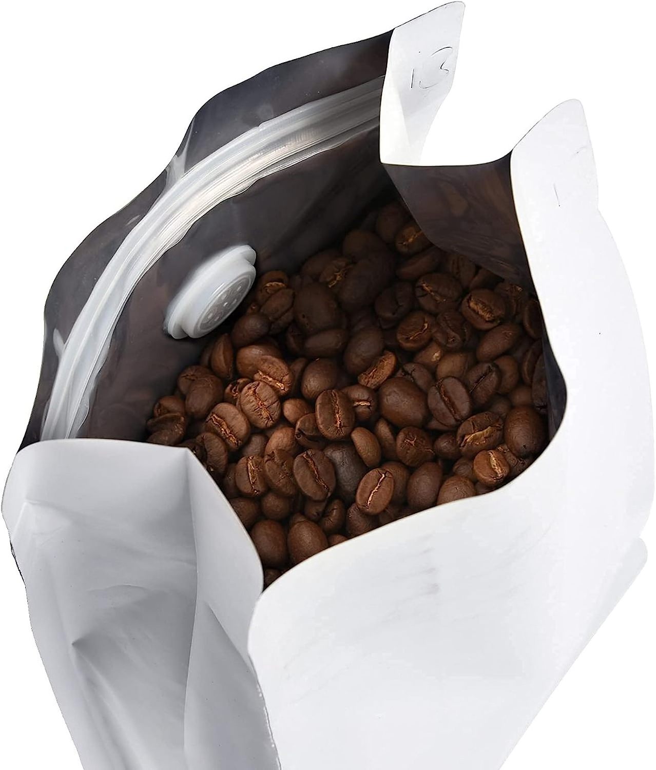 Digital Printing Biodegradable Coffee Pouch recyclable 1kg One-way Valve flat bottom coffee bag With Valve And Zipper