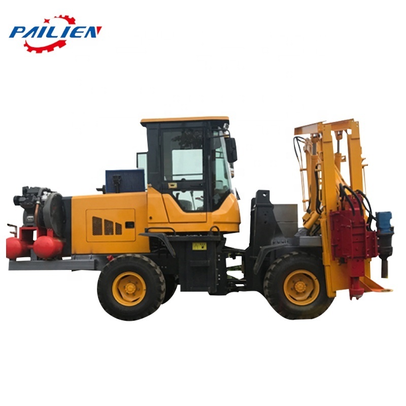 Drop hammer mini pile driver ground pile driver gasoline pile driver