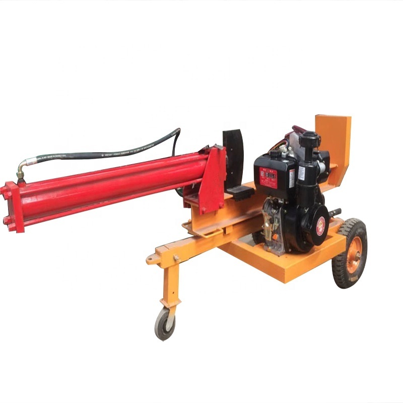 Portable hydraulic wood splitting machine for sale