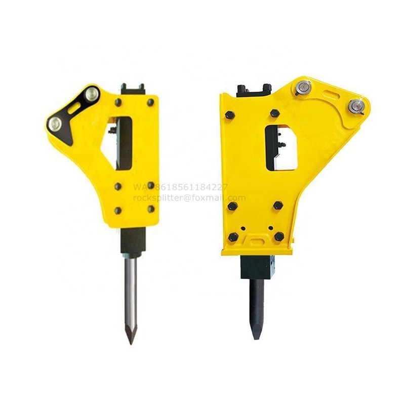 Hydraulic hammer mini excavator use rock concrete breaking hammer breaker for wall demolition