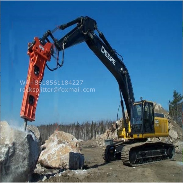 Hydraulic hammer mini excavator use rock concrete breaking hammer breaker for wall demolition