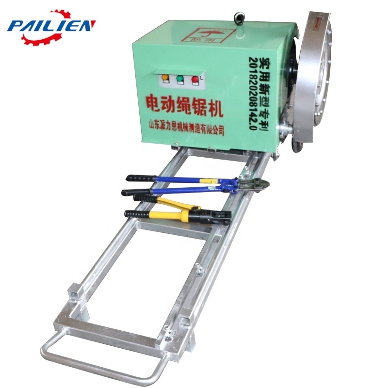 Small quarry stone cutting diamond wire saw machine with low price