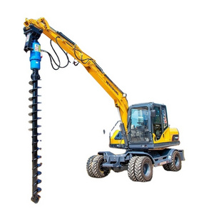 Factory Direct Sale hydraulic ground drilling machine excavator auger