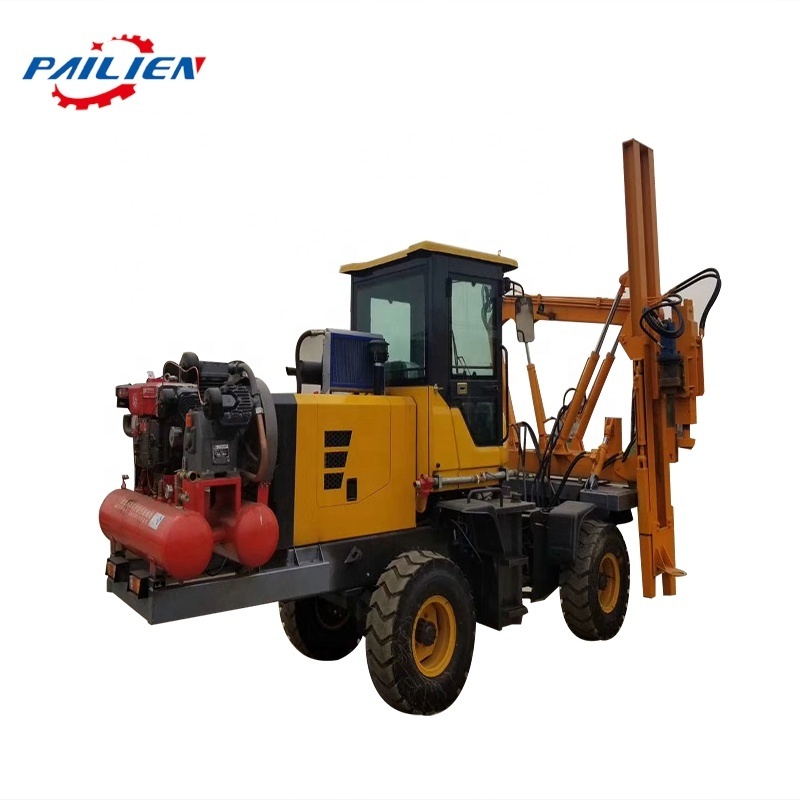 Drop hammer mini pile driver ground pile driver gasoline pile driver