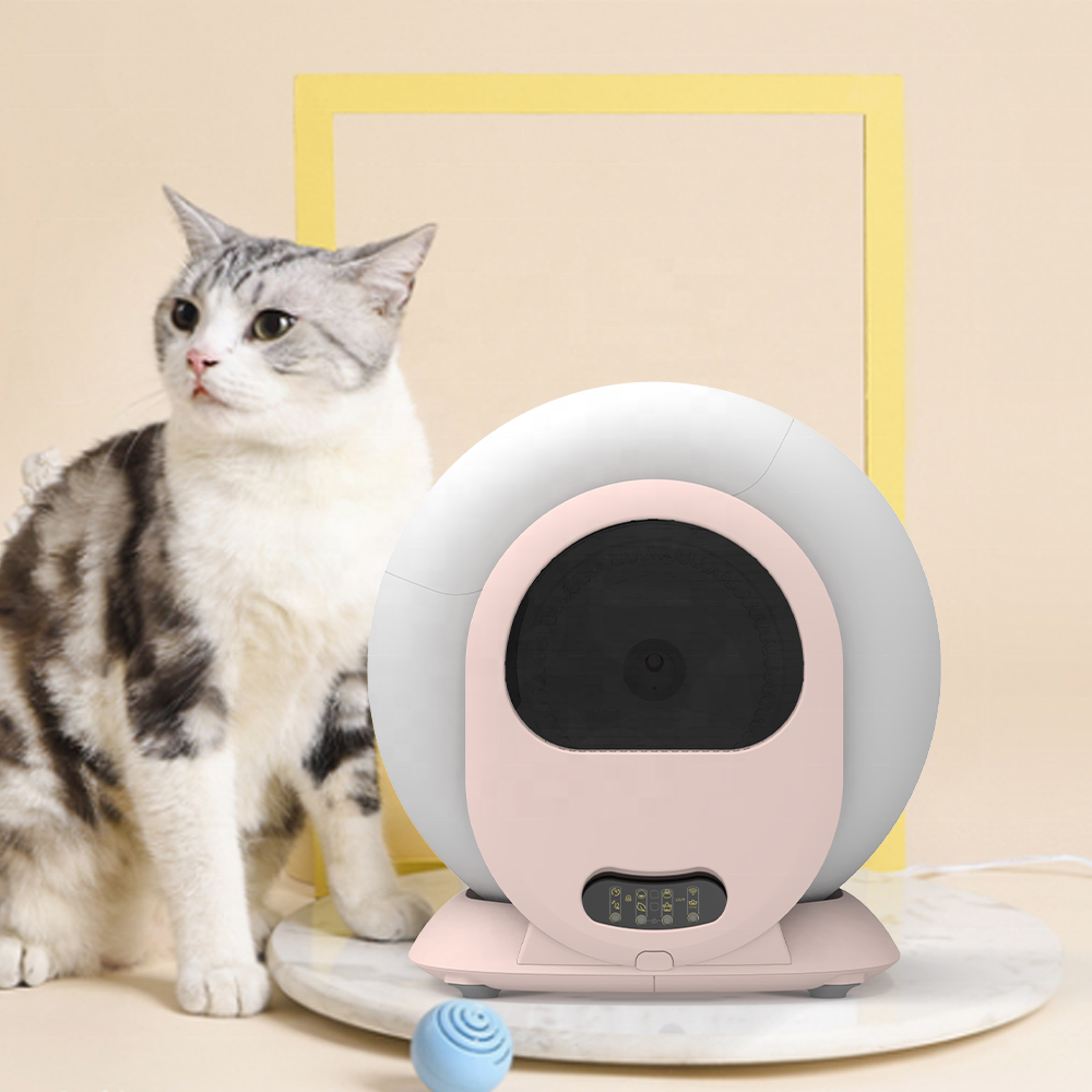 2024 App Control Automatic Cat Toilet Self Cleaning Cats Sandbox Automatic Self Cleaning Cat Litter Box App Control