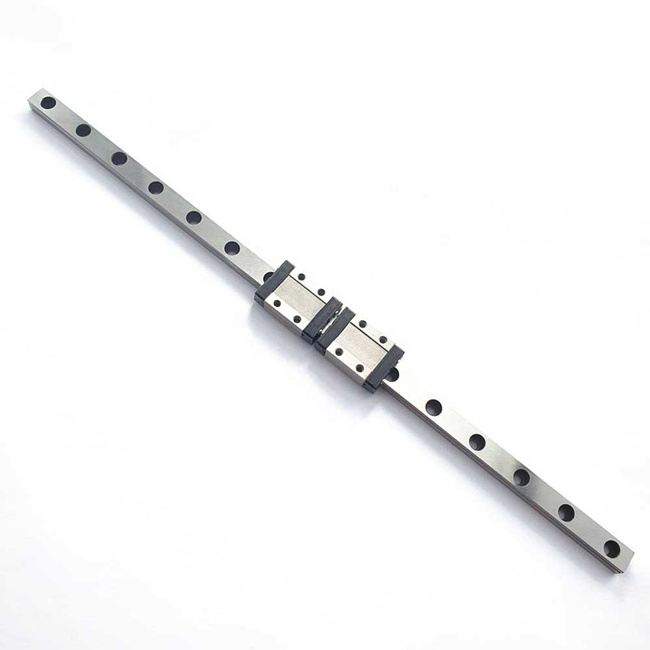 12mm Miniature Linear Slide Rail Guide + Sliding Block DIY CNC 3D Printer