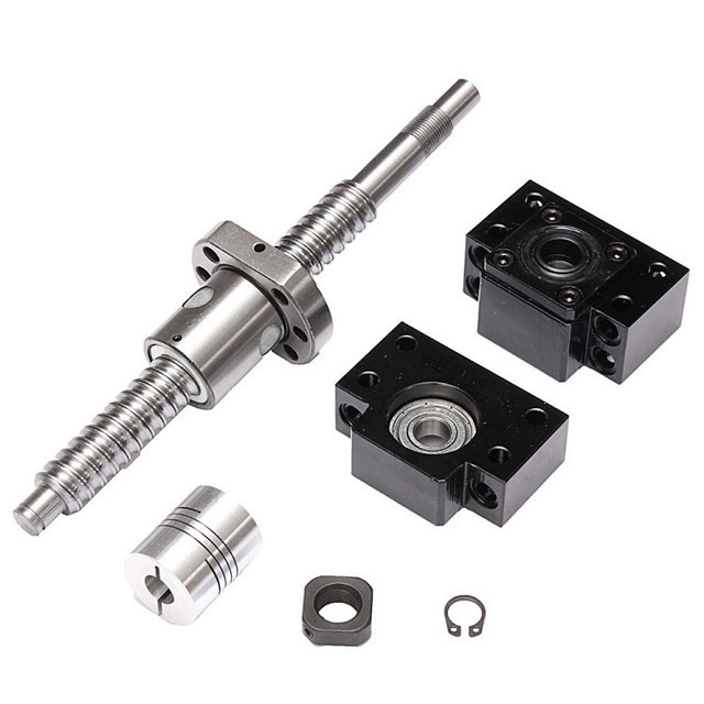 Cnc HGR25 Square Linear Guides sets HGH25CA +SFU2005 ball screw+BK BF15 +Shaft coupling