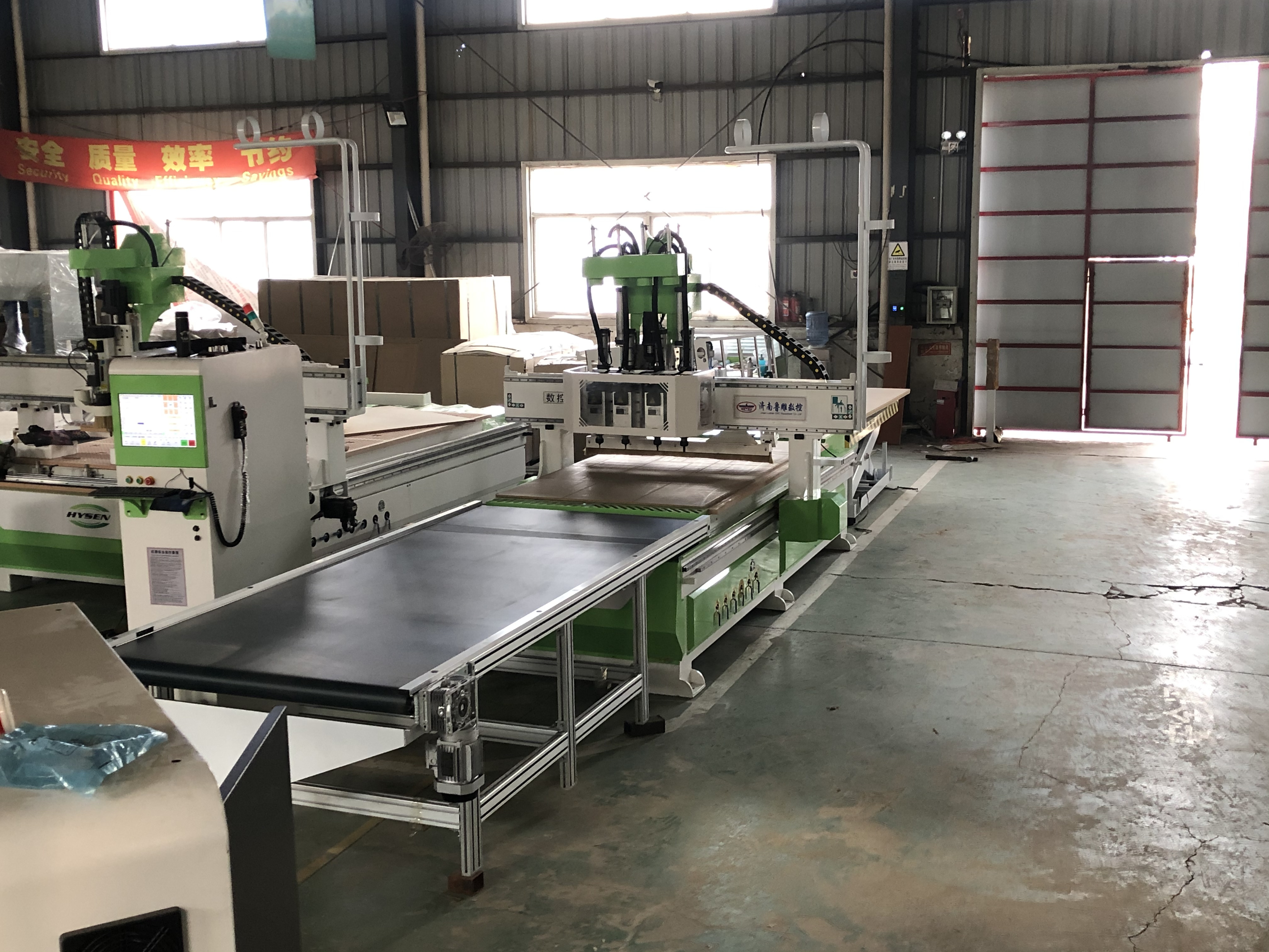 ld1325 atc cnc router cnc nesting wood cutting machine with loading and unloading system for wooden furniture