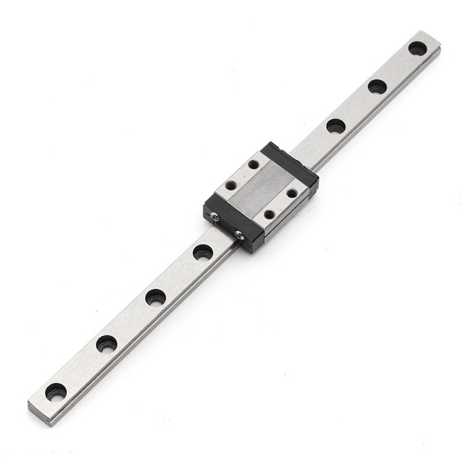 12mm Miniature Linear Slide Rail Guide + Sliding Block DIY CNC 3D Printer