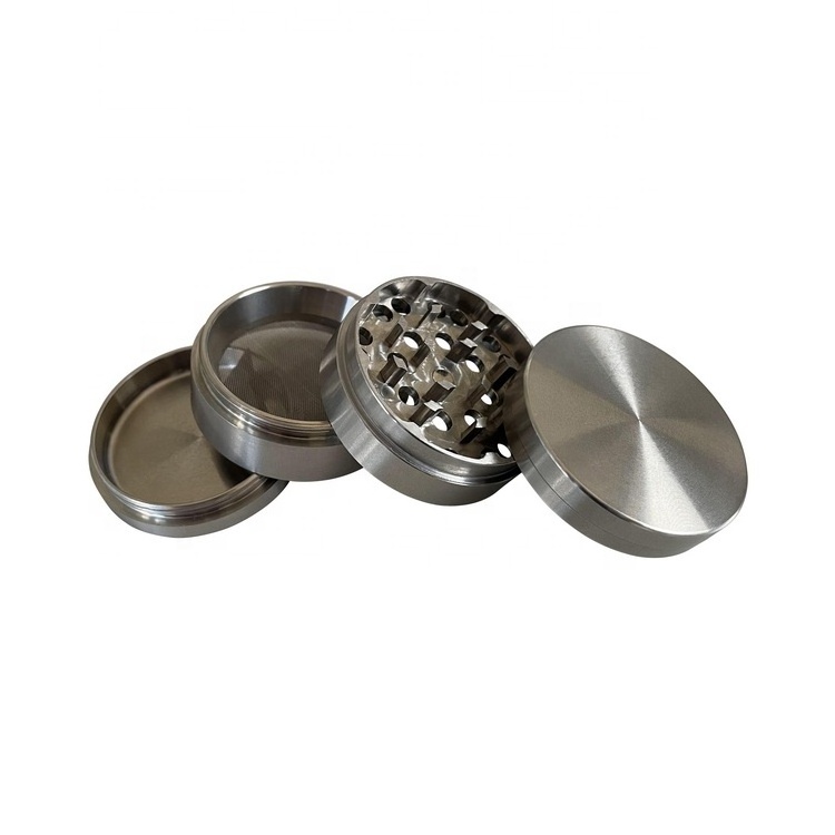 High Quality 50mm Stainless Steel Tobacco Crusher Herb Grinder for Smoking Accessories