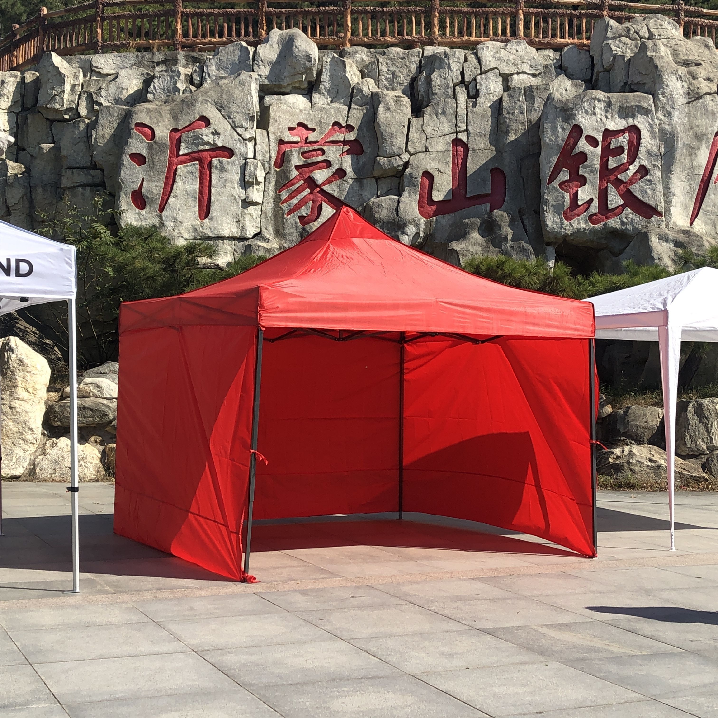 New product a roman sun shed outdoor patio tent toldos carpas  umbrella with four legs and awnings outdoor waterproof