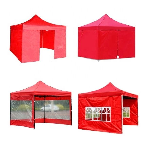 Outdoor Canopy Tent With Side Walls Waterproof Portable Gazebo With Window