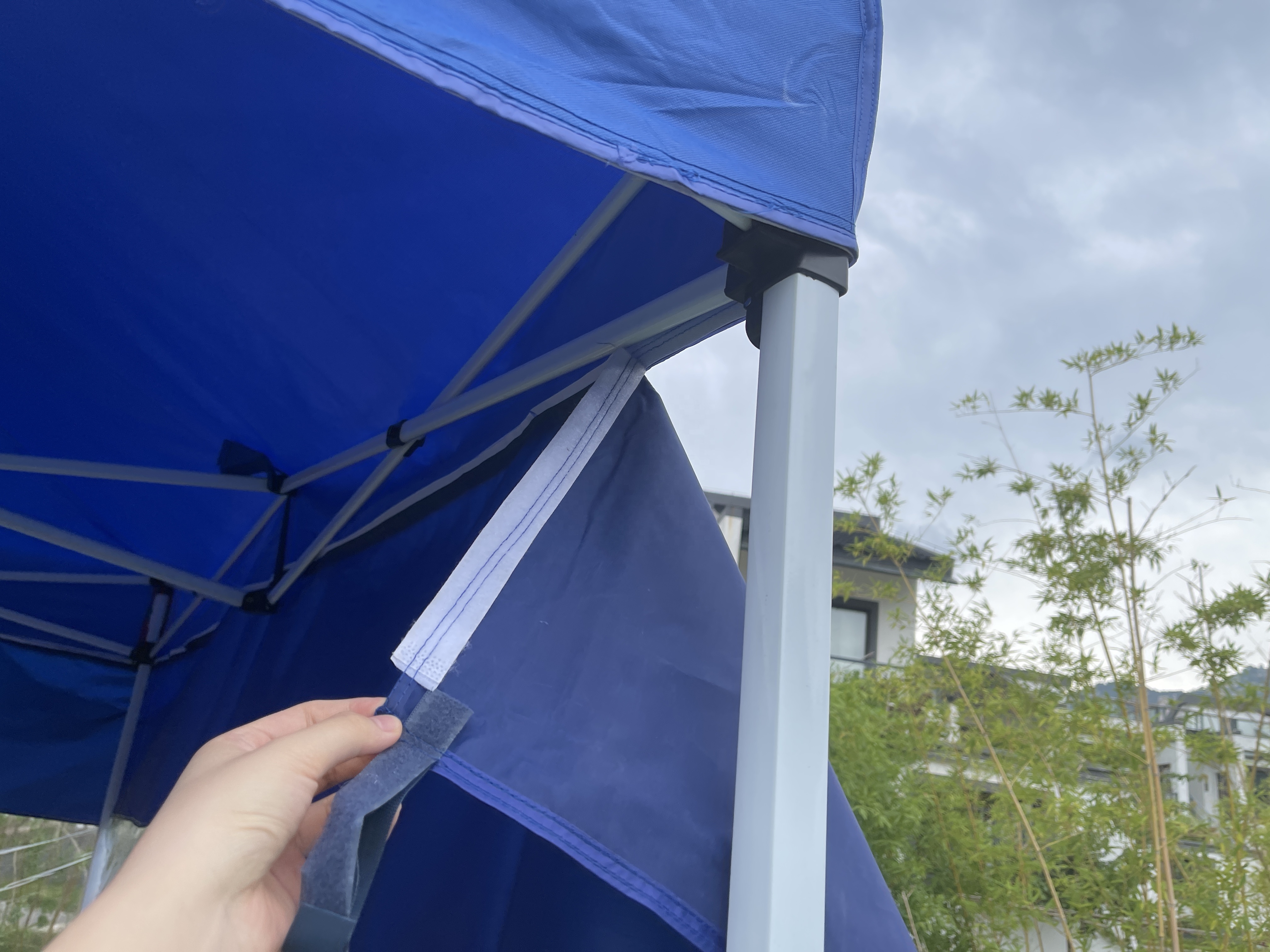 Outdoor Pop Up 10x10 Canopy Tent Sidewalls Waterproof Shade Steel Frame Canopy Tent With Walls