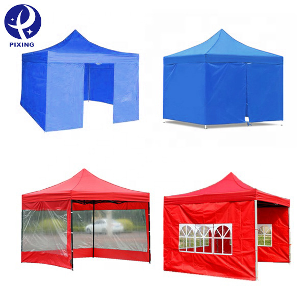 PIXING Outdoor Shelter Awning Advertising Gazebo 10x10 Ez Pop up Canopy Marquee Tent Trade Show Event Custom Exhibition Folding