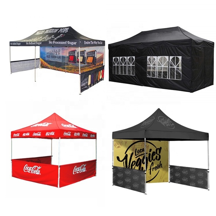 Printed Pop Up Shelter Outdoor Tent Industrial Outdoor Canopy Tents 12X12 Ez Up Clear Tent Cover 6X3 Automatic Gazebo