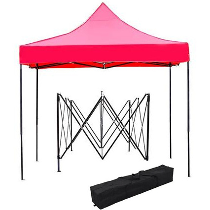 Premium Aluminum Heavy Duty Cheap Portable 3x3 Folding Pop Up Gazebo  With Side Walls Printed Canopy Tents