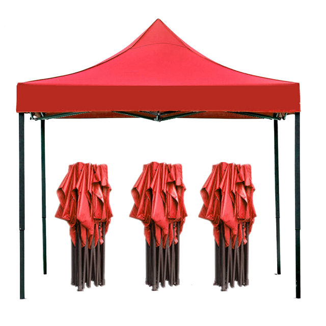 Premium Aluminum Heavy Duty Cheap Portable 3x3 Folding Pop Up Gazebo  With Side Walls Printed Canopy Tents