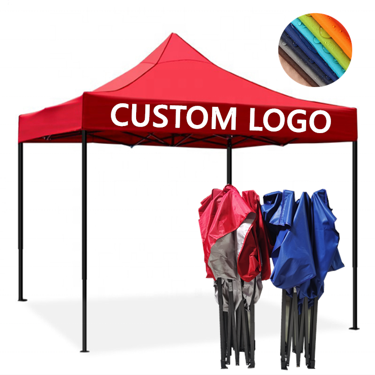 10x10 Cheap Wholesale Outdoor Garden Metal Pop Up Folding Instant Portable Sunshade Awning Tents Gazebo Outdoor