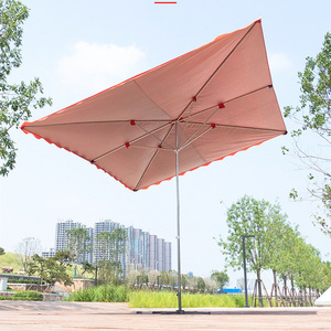 Grande Waterproof Garden with parasol Outdoor rectangular patio market Umbrella