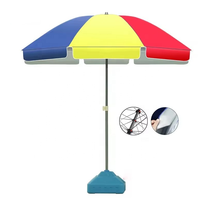 Customized Outdoor Cantilever Parasol Garden Sun Bleach Shaded Patio Umbrella with Bases Parts-Beach Umbrella