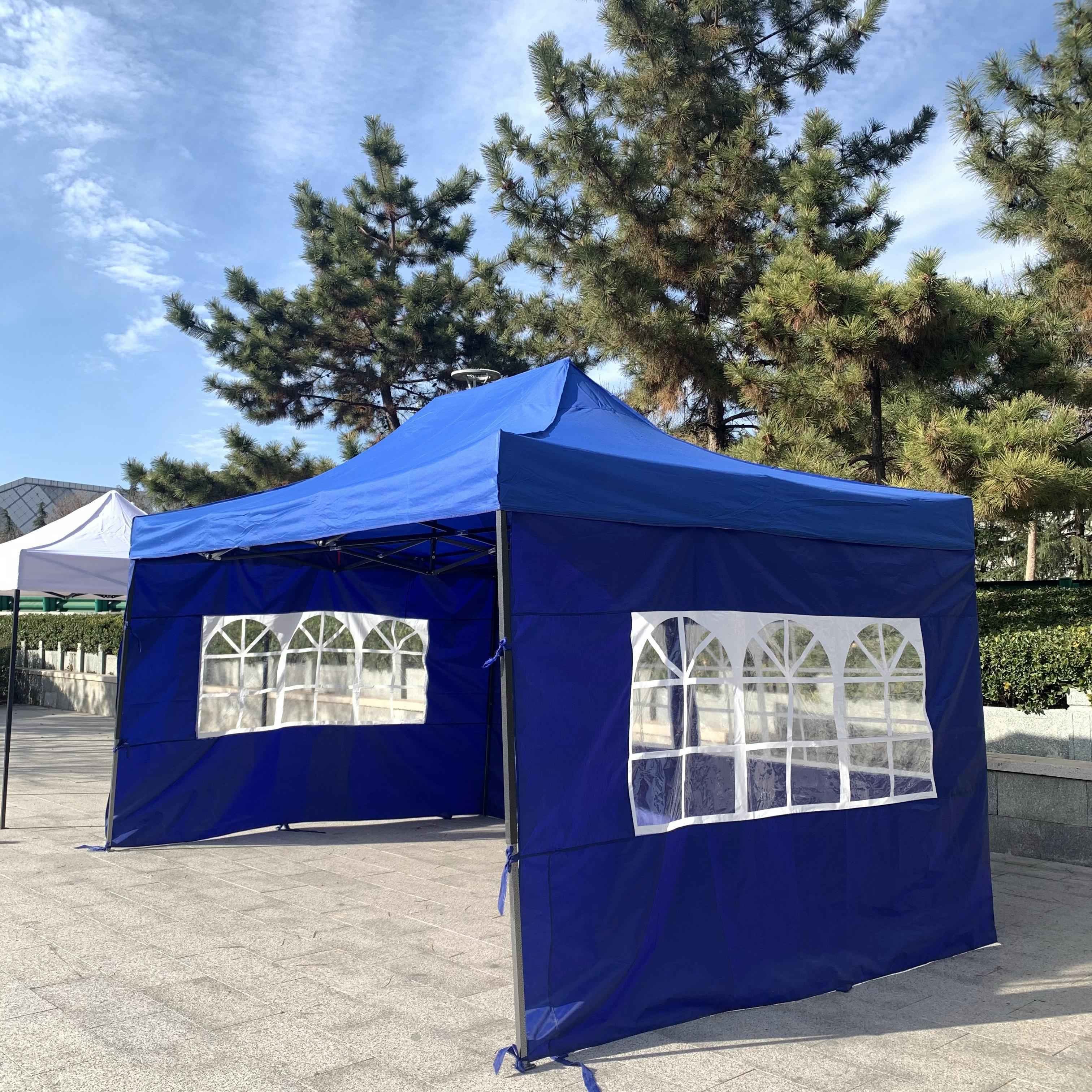 Comercio Al Por Mayor  Carpa Toldo Plegable 3X3 Azul Carpas Plegable 2X2 Barnum 3X3 Toldos De Acero Plegable