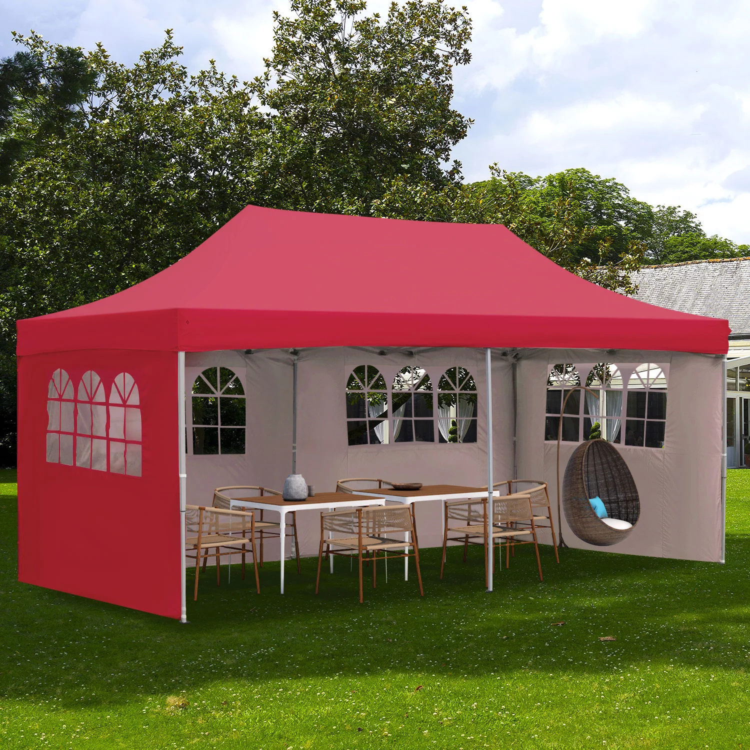 Tents 10x10 Custom Canopy 10x30 Waterproof Exhibition Tents Trade Show Tents