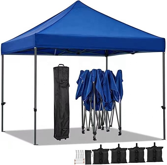 waterproof 10x10 canopy folding tent with logo camping malaysia 10x20 pop up canopy custom ez up metal frame trade show tent