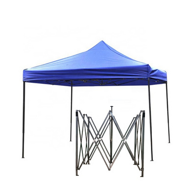 heavy duty steel black  frame and 300D 420D 600D 800D fabric canopy gazebo  3x3 outdoor folding tenda gazebo 3x3