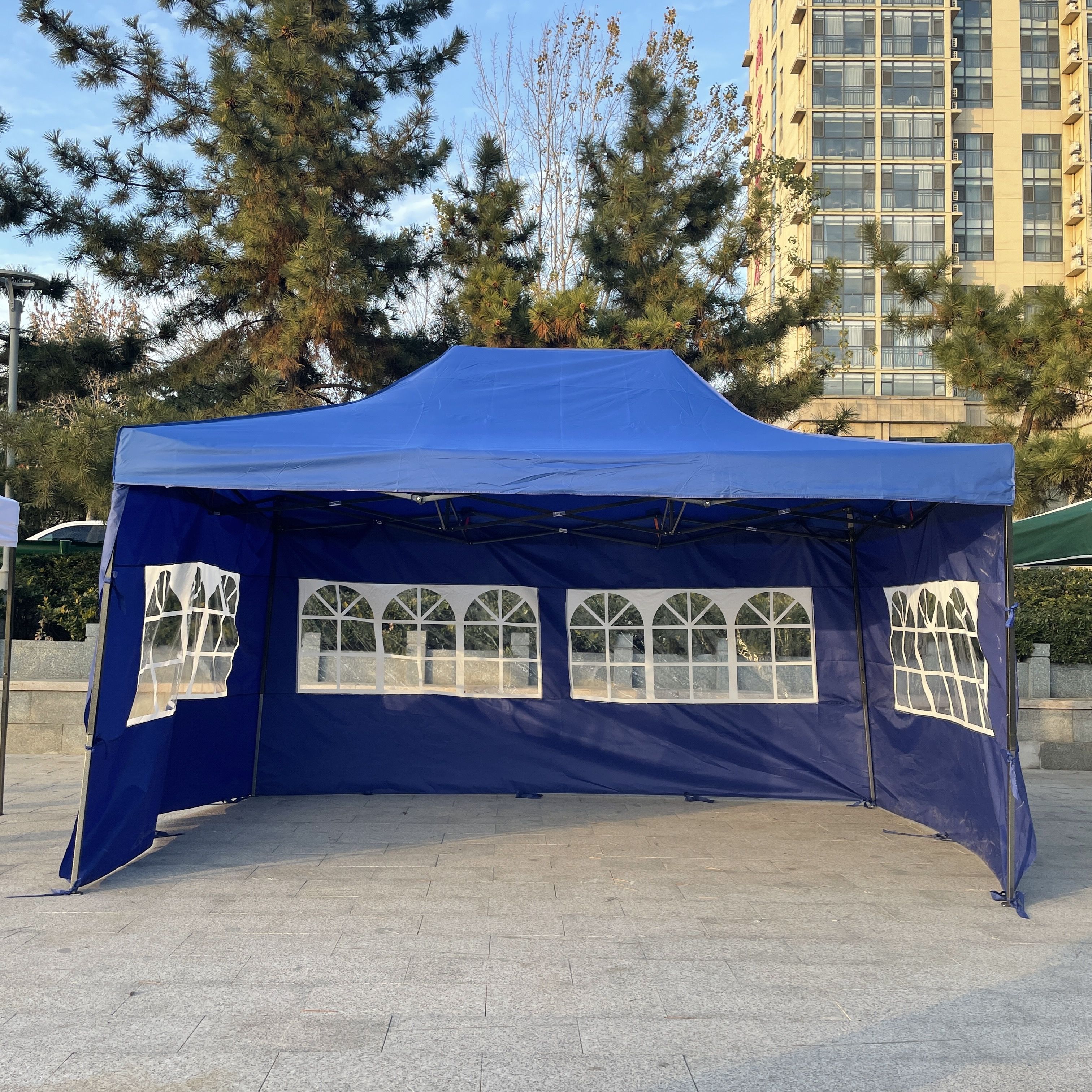 Waterproof outdoor Oxford canopy event tent garden gazebo with sidewalls