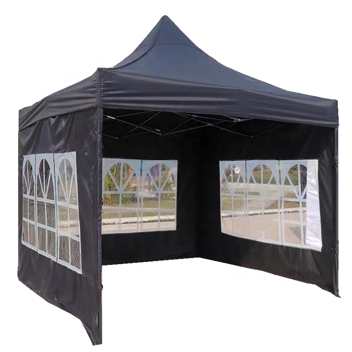 Sun proof tent 10x10 canvas gazebo 3*3 m gazebo with sides