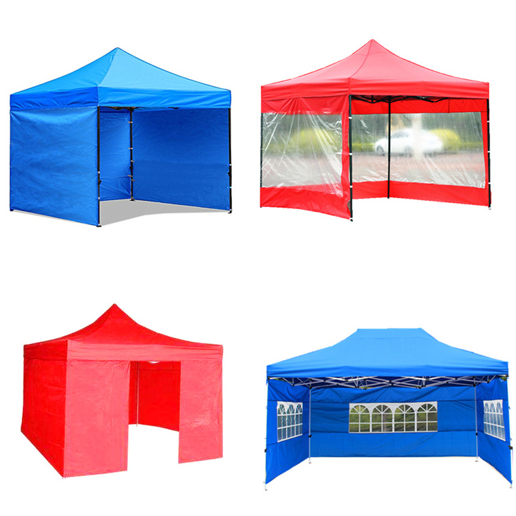 10x20 Large Waterproof Folding Outdoor Advertising BBQ Gazebo Pop Up Canopy With Walls and Windows