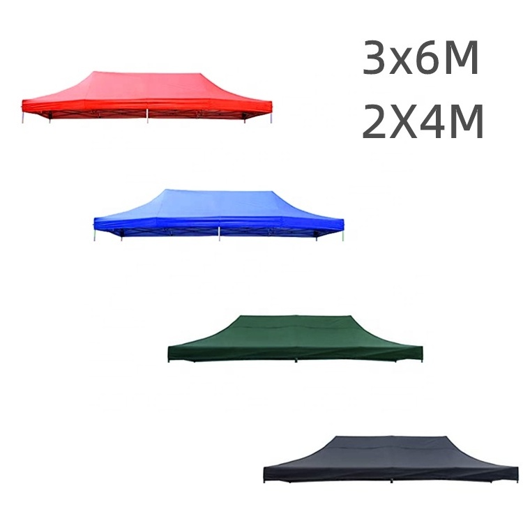 Canopy Tent roof cover sheet 10x10 Gazebo Pop Up Tent parts replacement waterproof red blue PVC tent cover