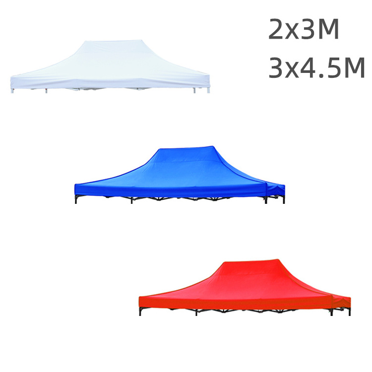 Canopy Tent roof cover sheet 10x10 Gazebo Pop Up Tent parts replacement waterproof red blue PVC tent cover