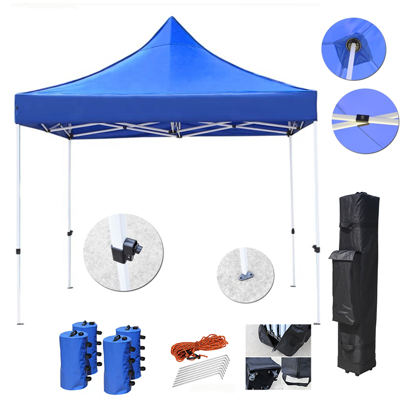 3x3 vendor gazebo Waterproof walls custom pop up tent with walls 10x10 ezup gazebo with net easy setup tent cheap folding tent