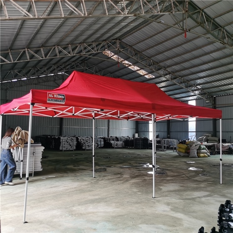 Black Blue Red 3x6m pop up Folding bbq grill garden tenda 3x3 10x20 canopy tent gazebo automatico 6x3 with sidewalls